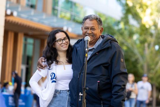 Father and Daughter 